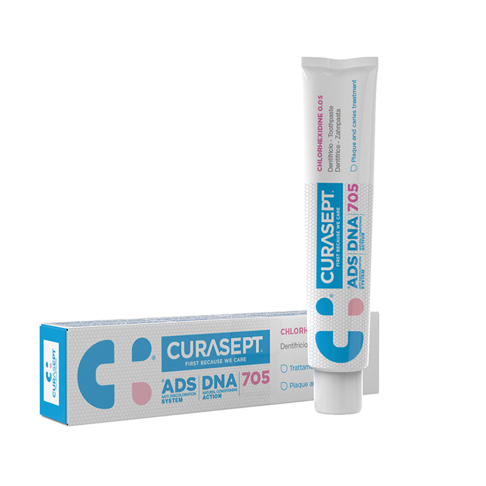 CURASEPT - Οδοντόπαστα Gel 0,05% ADS DNA 705 - 75ml
